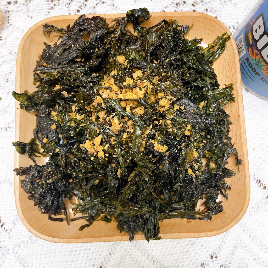 Rong biển cháy tỏi 150g RoopRoop ăn vặt Sài Gòn đồ ăn vừa ngon vừa rẻ