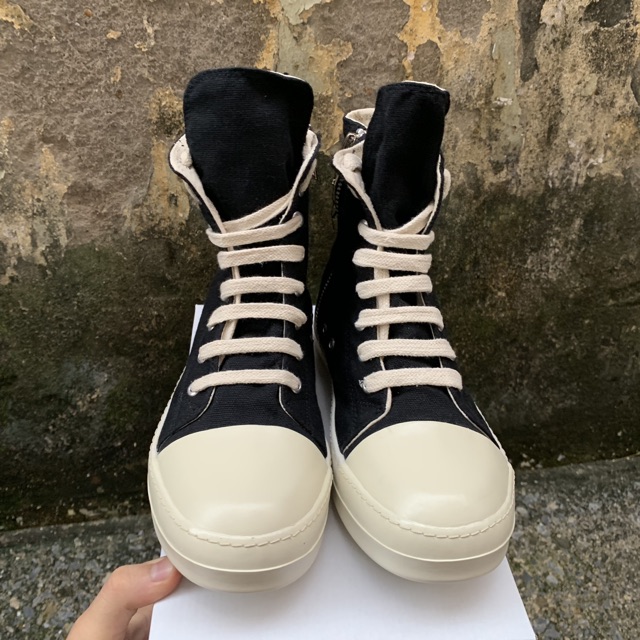 NEW CTY [FreeShip] [Xả Giá Sốc]. | Ảnh Thật | Giày Rick Owens S.F Cao Cổ uy tín P new ༗ hot