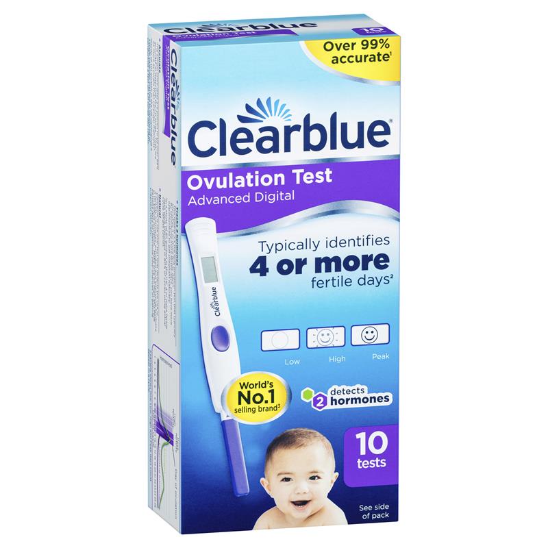 Que Thử Rụng Trứng Clearblue Ovulation