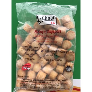 Chả Cá Sò Điệp LiChuan 500gr/gói (Ship Hoả Tốc HCM)