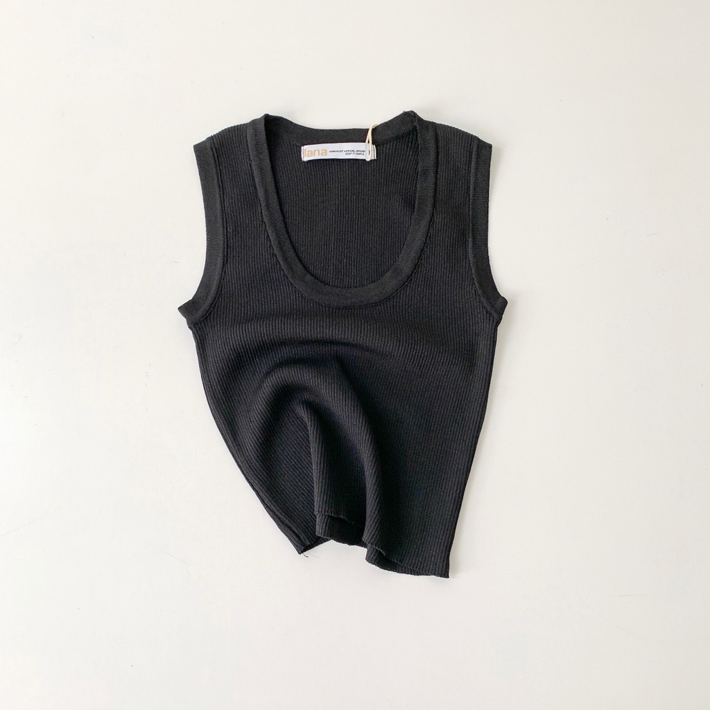 Áo Len Gân Ba Lỗ Dáng Ôm Lavigen | AK-LA3491 | Lana Official