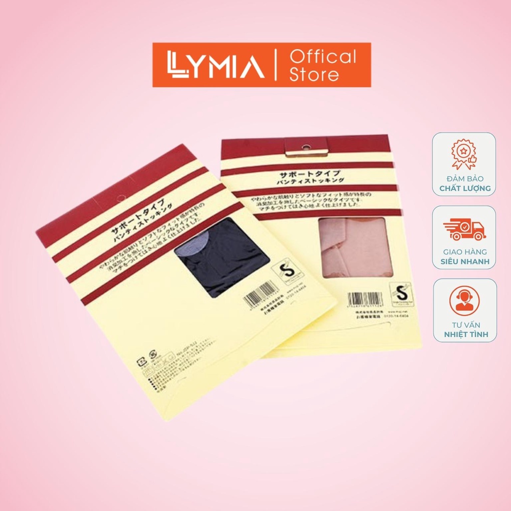 Quần tất nữ giấy da chân siêu mỏng Xuất Nhật siêu dai LYMIA QT12