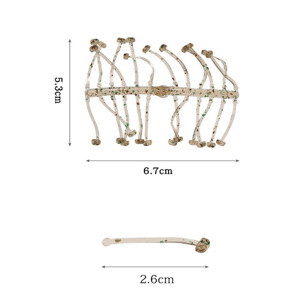 120 móc lưỡi câu cá gắn đầu chặn hình hạt đậu cao cấp
