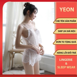 Set đồ bộ ngủ nữ sexy xuyển thấu - Bộ đồ ngủ nữ ren siêu mỏng gợi cảm