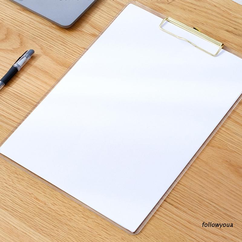 Bìa Kẹp Tài Liệu Khổ A4 Màu Trong Suốt Đa Năng