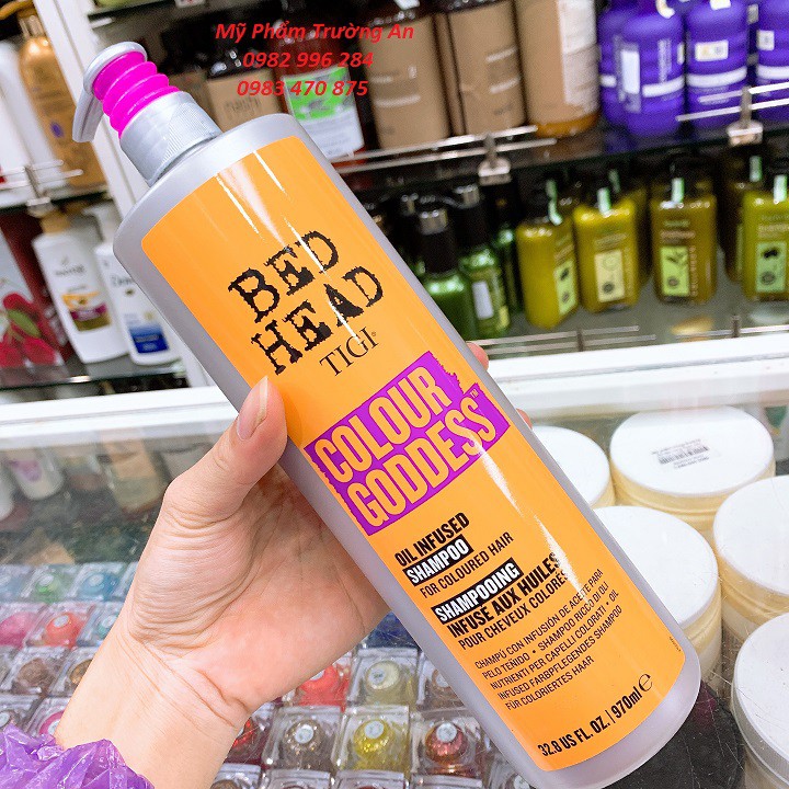 Cặp Dầu Gội Xả TIGI BED HEAD 970ml Cho Tóc Làm Hóa Chất Uốn Ép Giữ Màu Nhuộm