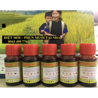 Thuốc diệt bọ chó, mèo, muỗi, kiến , gián...chai 50 ml