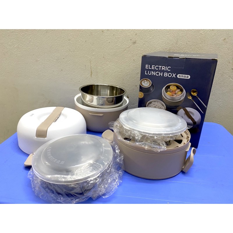 Cặp Lồng Cắm Điện 3 Tầng ruột inox Cao Cấp Ủ Nóng Thức Ăn Liên Tục (Nấu Được Cơm) - ( Giao màu ngẫu nhiên) | BigBuy360 - bigbuy360.vn