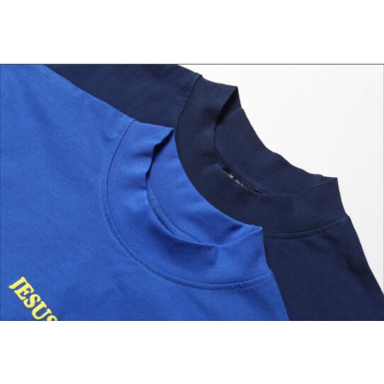 Áo Thun unisex Tay Ngắn In Hình Chúa JESUS IS KING Thời Trang