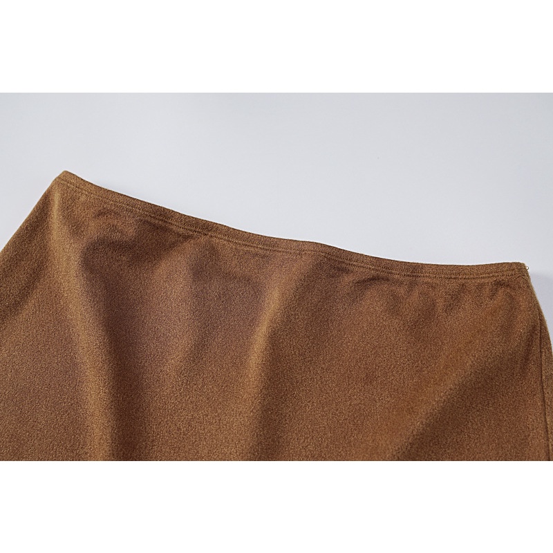 DUNEA Set Áo Sát Nách + Chân Váy Xẻ Tà Quyến Rũ Hợp Thời Trang Cho Nữ