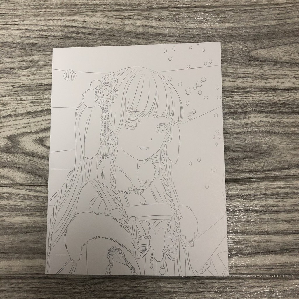 Tranh tô màu Ngôi sao thời trang