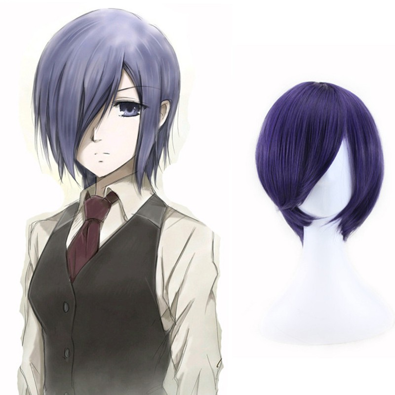 1 Bộ Tóc Giả Cosplay Nhân Vật Hoạt Hình Tokyo Ghoul