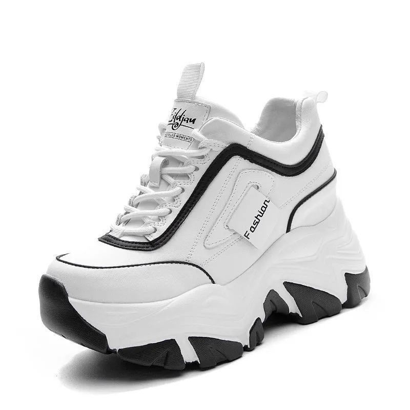 🎀 Giày Thể Thao Đế Dày Tăng Chiều Cao Phong Cách Mới   Cho Nữ