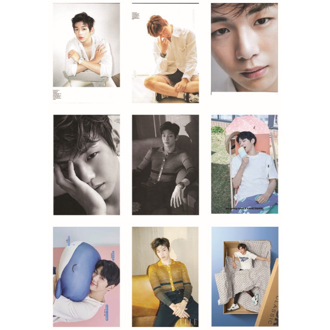 Lomo card ảnh Wanna One - Kang Daniel Magazine Full 54 ảnh