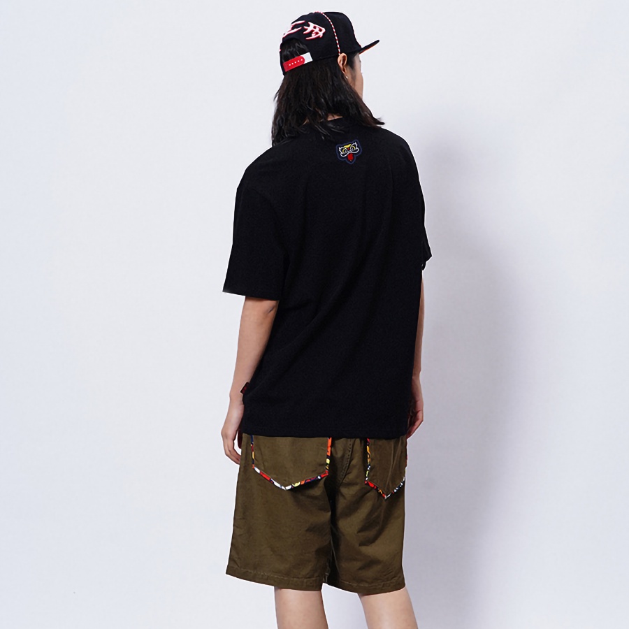 Áo Thun Unisex HEA Stealth Tee Đen Form Rộng Tay Lỡ Streetwear Oversize Cổ Tròn Nam Nữ 100% Cotton - Local Brand HEA