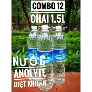 Nước A - Dung dịch Anolyte -combo 12 chai 1,5l