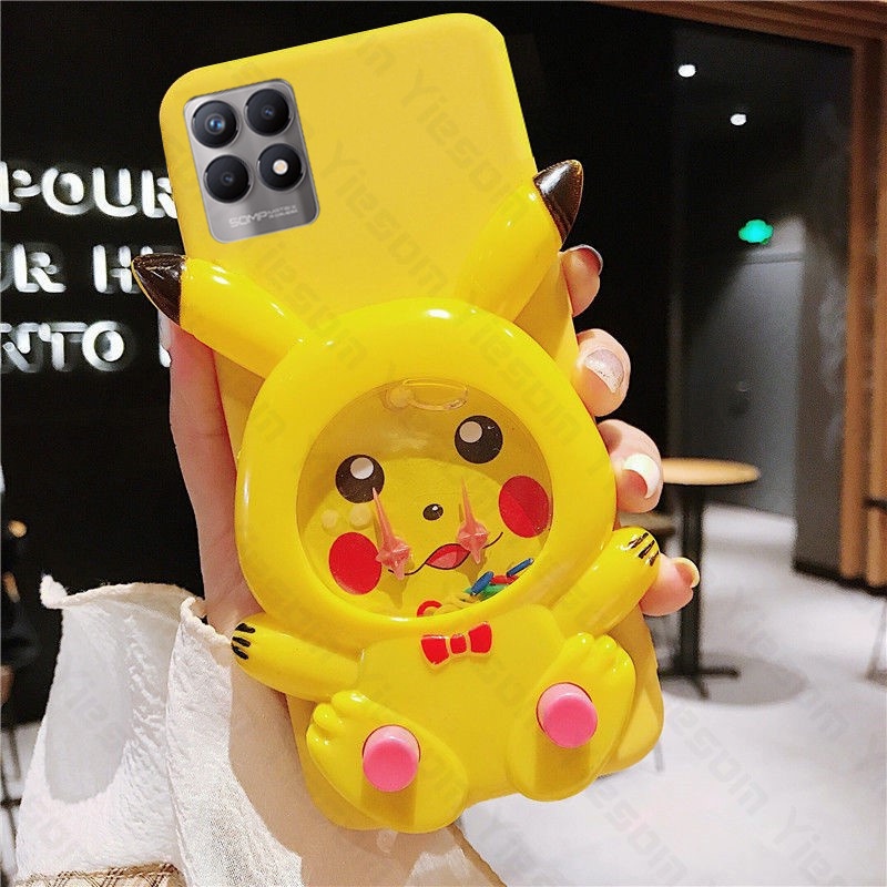 Ốp Điện Thoại Hình Chú Vịt 3D Dễ Thương Cho Realme 8i 7 5 Pro C21Y C25Y C21 C20 C17 7i C15 C12 C25 C25S