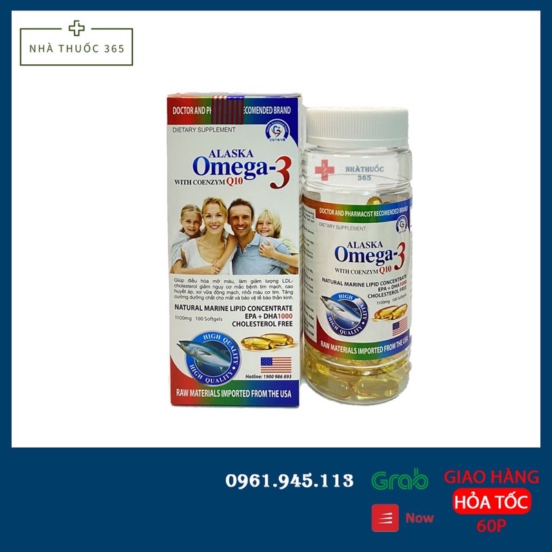 DẦU CÁ OMEGA3 WITH COENZYM Q10