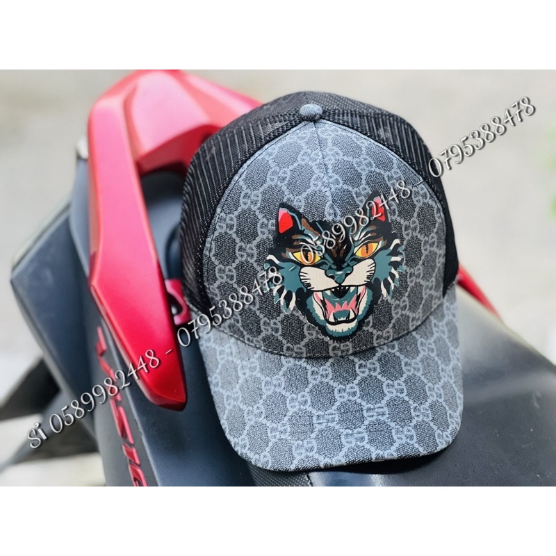 NÓN KẾT PHỐI LƯỚI CON HỔ 7 MÀU