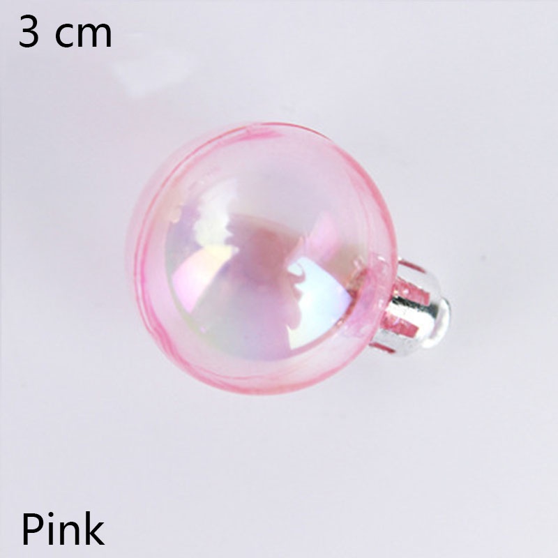 Set 4 Quả Cầu Trong Suốt Nhiều Màu Trang Trí Bánh Kem