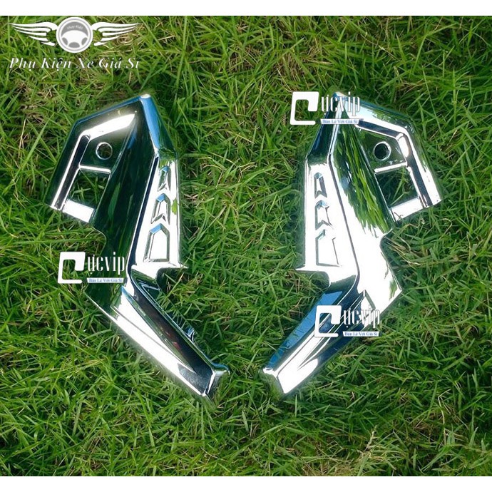 Ốp Gác Chân Sau AirBlade 2020 Nhỏ Xi Inox MS3101