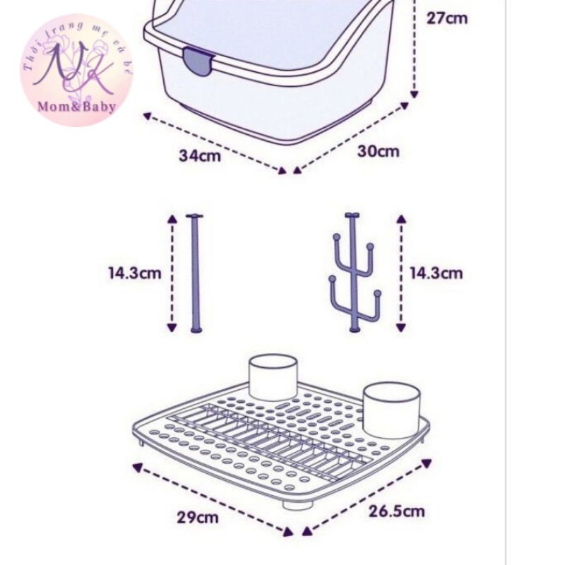 KHAY ÚP BÌNH SỮA, CỐC UỐNG SỮA CAO CẤP