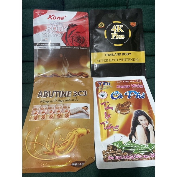 Tắm trắng Abutine 3C3 - 4K plus - Happy Cafe - Kone”