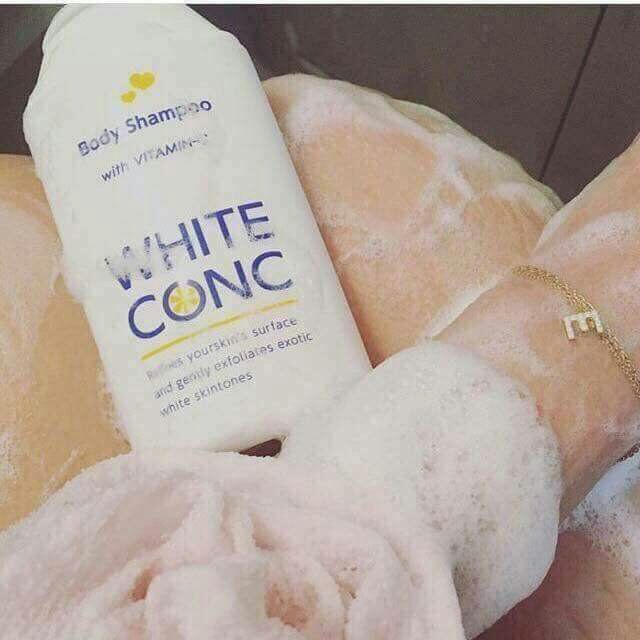 🎈🎈🎈Sữa tắm WHITE CONC BODY có tác dụng làm trắng, làm tan hắc tố da nhanh+ giúp da trắng hồng rạng rỡ