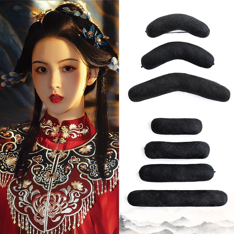 Búi độn phồng tóc cổ trang giá cho 1 cặp có sẵn nhiều size dùng làm phụ kiện vấn tóc hanfu