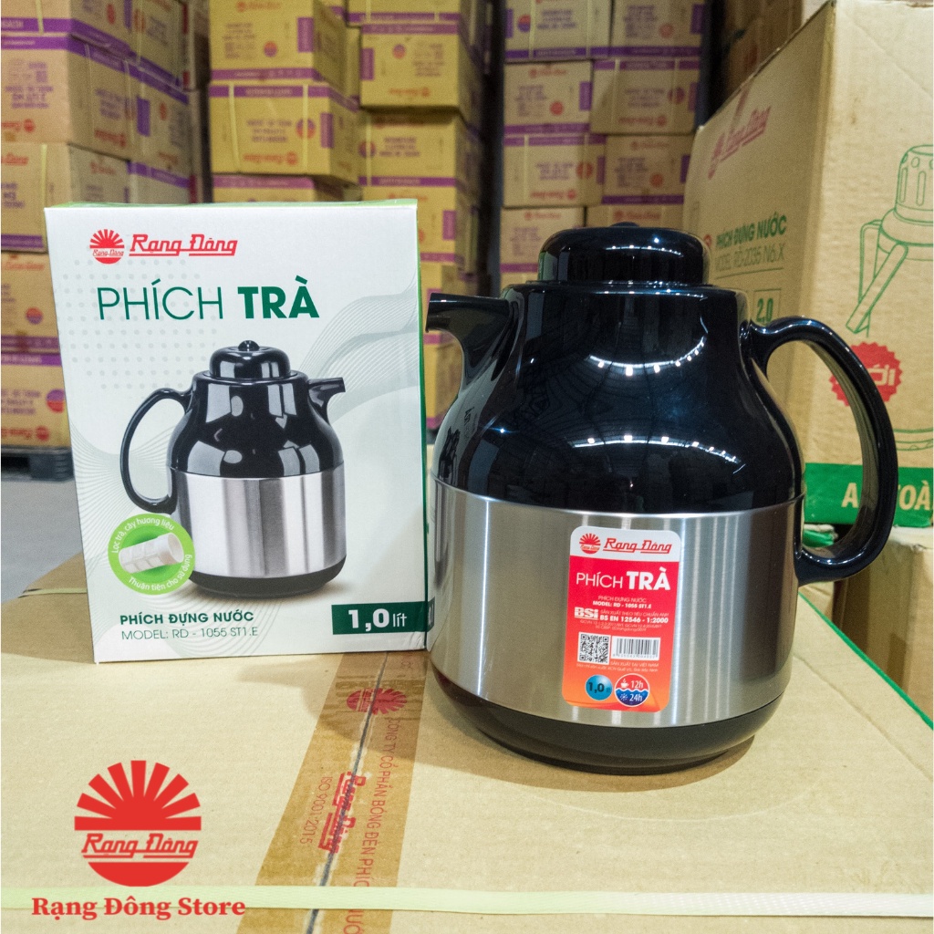 Phích Pha Trà 1 lít Cao Cấp Rạng Đông - RD 1055