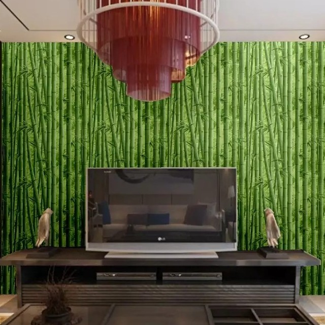 Giấy dán tường rừng trúc khổ rộng 0.45m