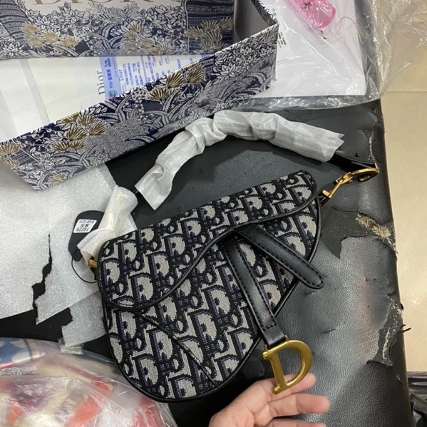 Túi Xách Đeo Chéo Nữ Yên Ngựa Thời Trang Chất Thổ Cẩm Đẹp Fullbox