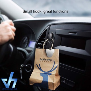 Bộ 4 Miếng dán đa năng Baseus Small Shell Vehicle Hook LV499