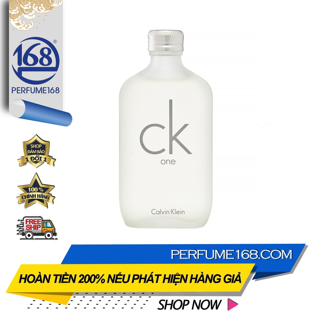 Nước hoa nam nữ Calvin Klein CK One [Authentic]