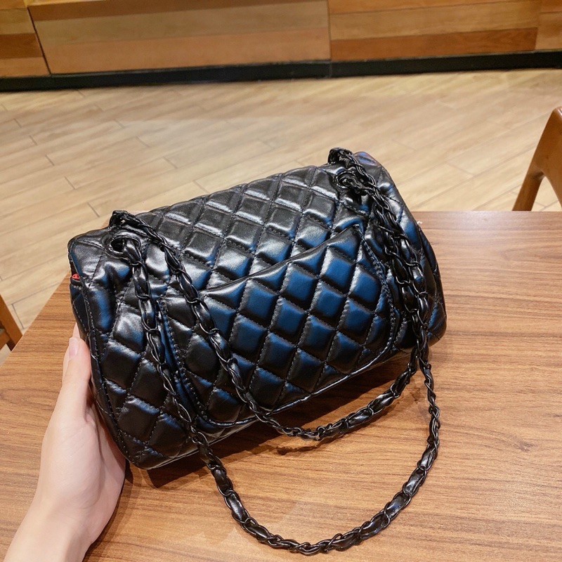 Túi Đeo Chéo clasic tag full màu trần trám❣️FREESHIP❣️