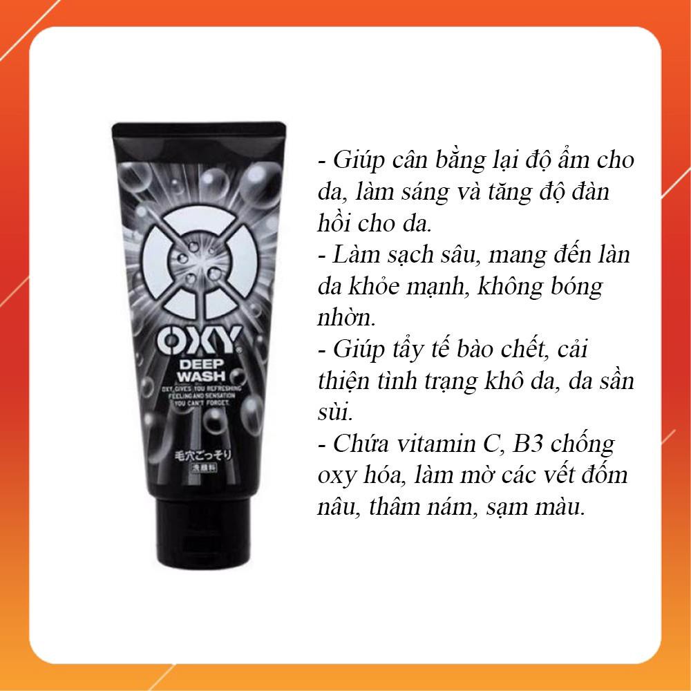 Sữa Rửa Mặt OXY Nhật Bản Cho Nam 130g