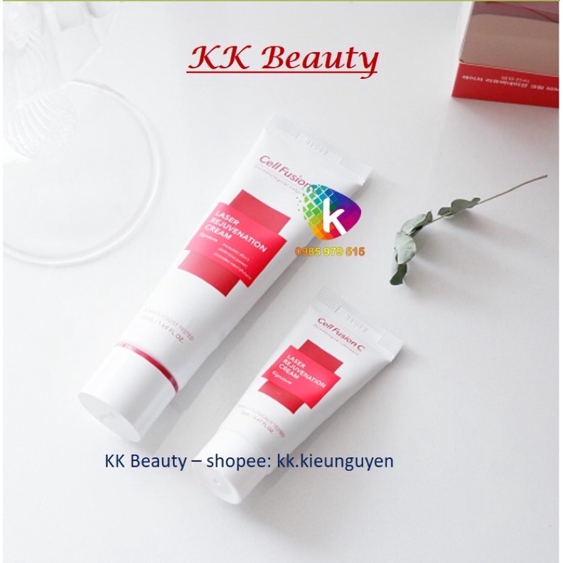 (Đủ BILL) Kem dưỡng tế bào gốc tái tạo da Cell Fusion C Laser Rejuvenation Cream