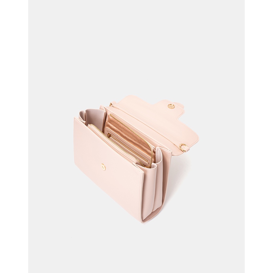 Túi Xách Nữ Thời Trang JUNO Cỡ Trung Khoá Buckle TXT267