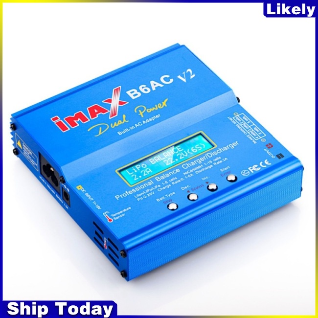 Bộ Sạc Pin Máy Bay Điều Khiển Từ Xa IMAX B6AC B6 V2