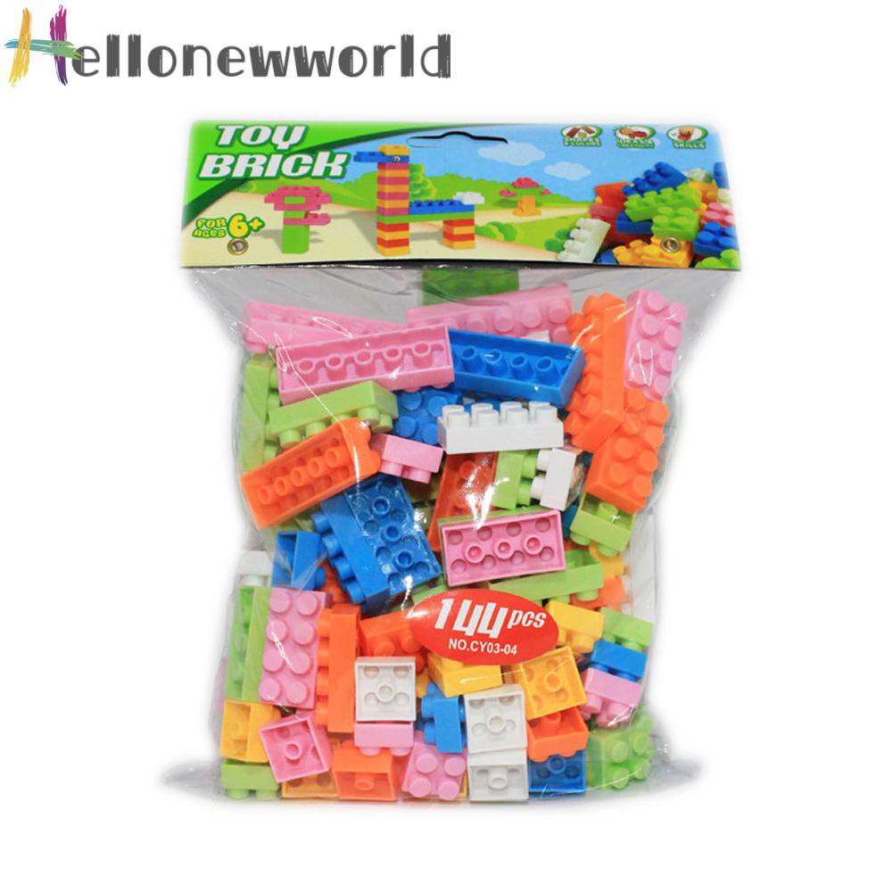 Bộ Đồ Chơi Xếp Hình Bằng Nhựa 144 Chi Tiết Thú Vị Cho Bé