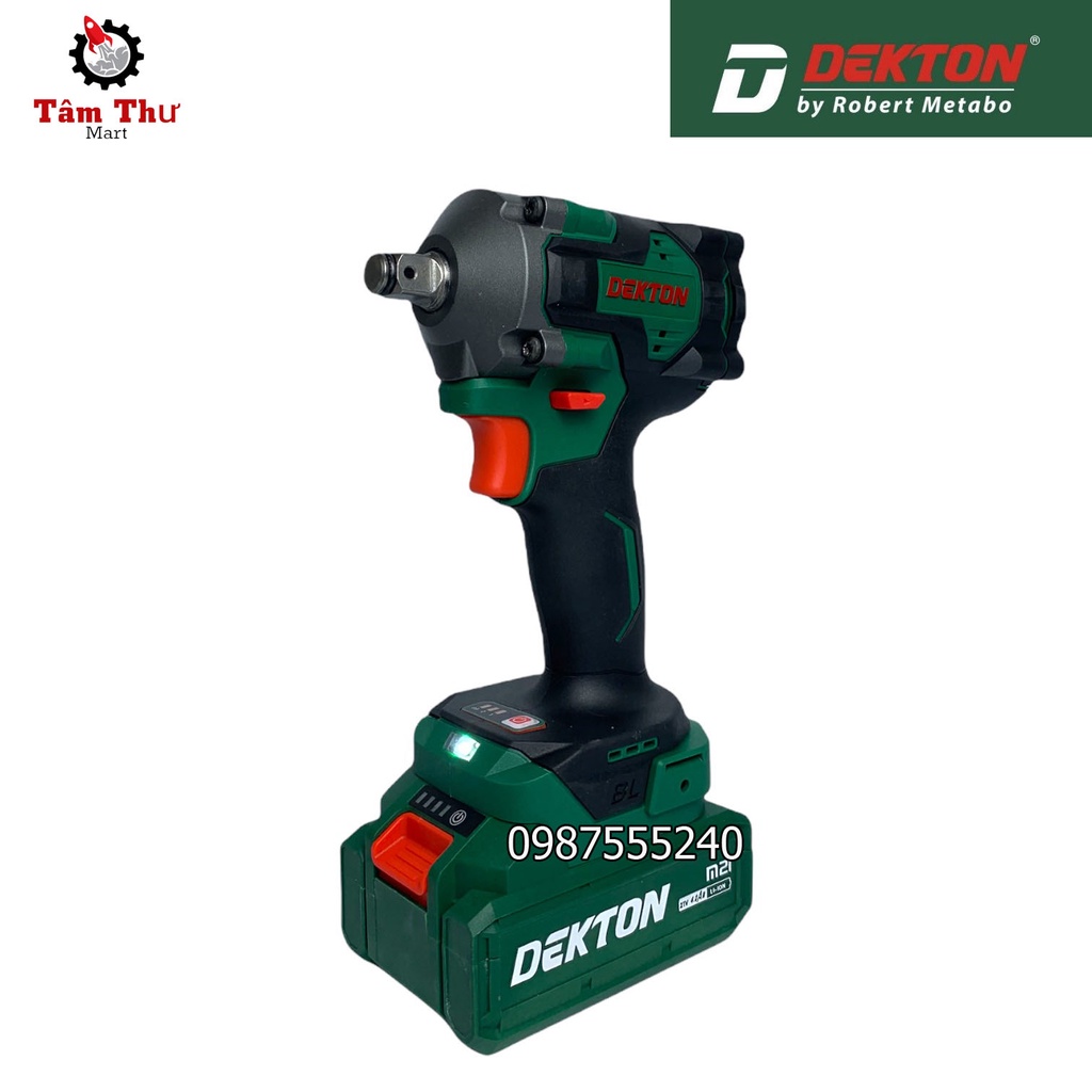 Máy Siết BuLong Dekton M21-IW380CP Không Chổi ThanLực Siết 380Nm
