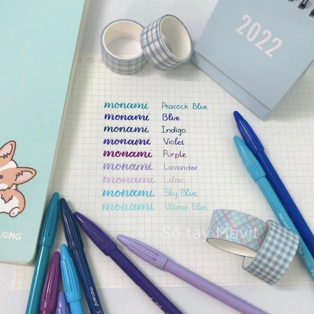 Bút Màu Monami Plus Pen 3000