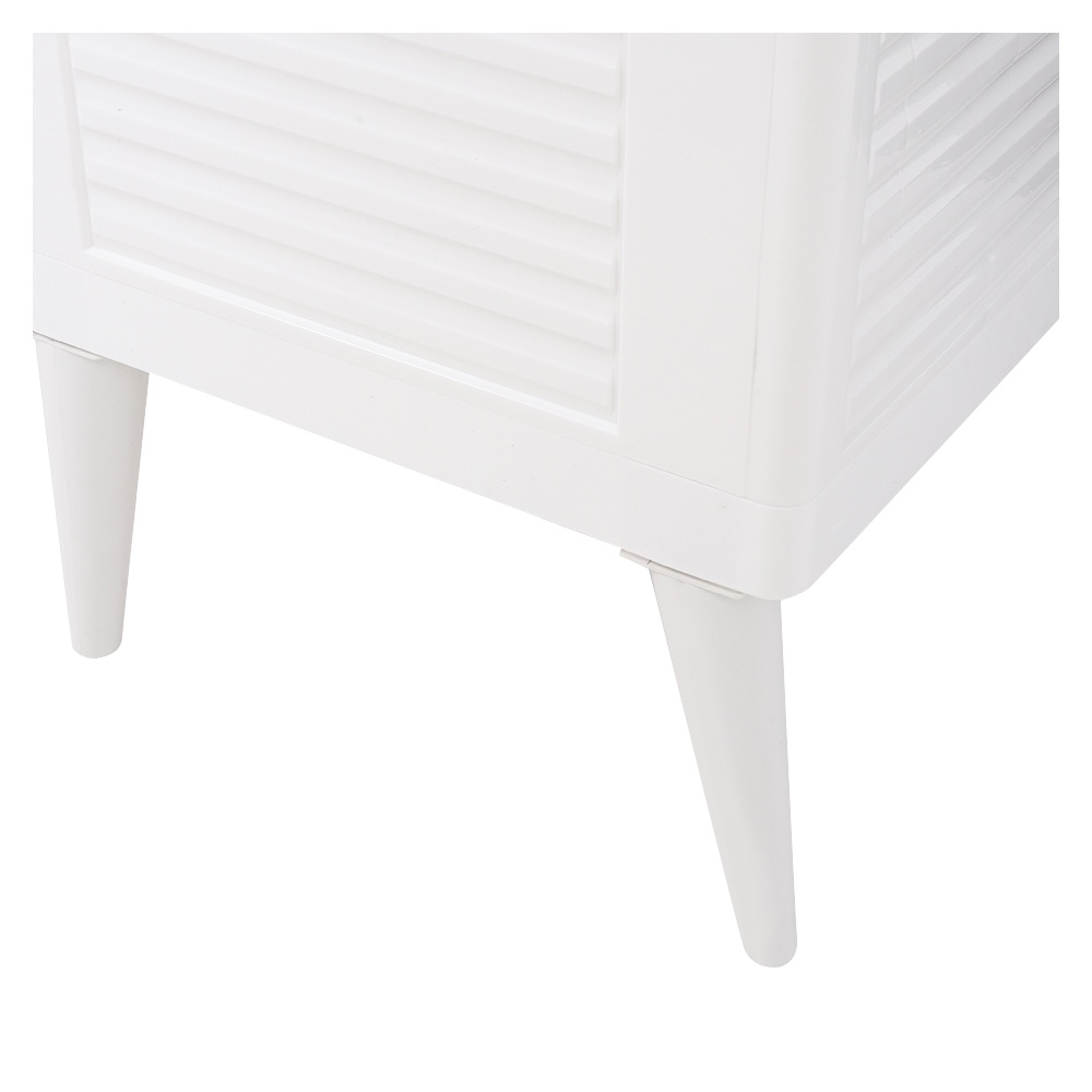 HomeBase STACKO Ngăn kéo nhựa 3 tầng VIVE W58xD40xH85 Cm màu hồng