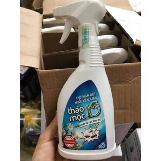 Set 2 chai Thuốc xịt diệt muỗi , kiến , gián Thảo Mộc 10s