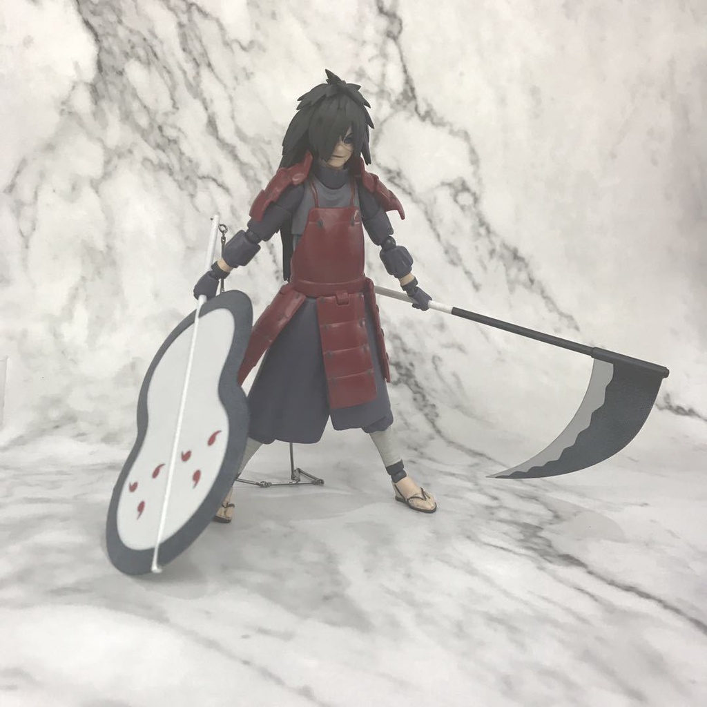 Mô hình khớp cử động madara sắc nét từng chi tiết, khớp tốt, cao 15cm