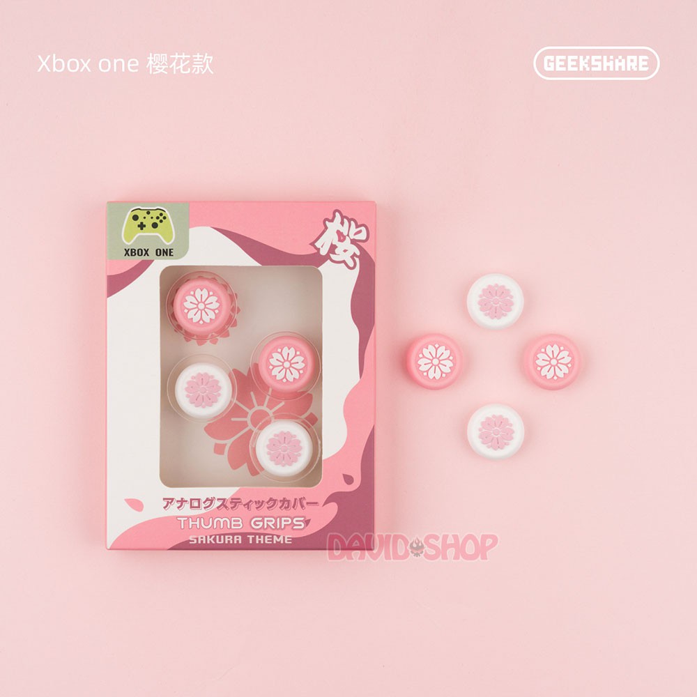 Núm bọc analog Sakura  cho tay cầm Xbox One/Series, DualSense, DualShock 4 v.v...