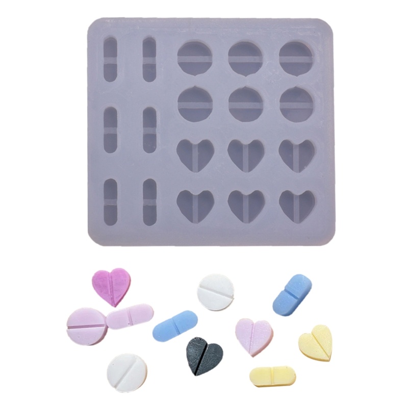 Khuôn Làm Móc Khóa Bằng Silicone Epoxy Resin