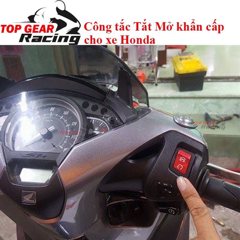 Bộ Công Tắc Đỏ Kiểu SH300i Thái Lan Thay Như Zin