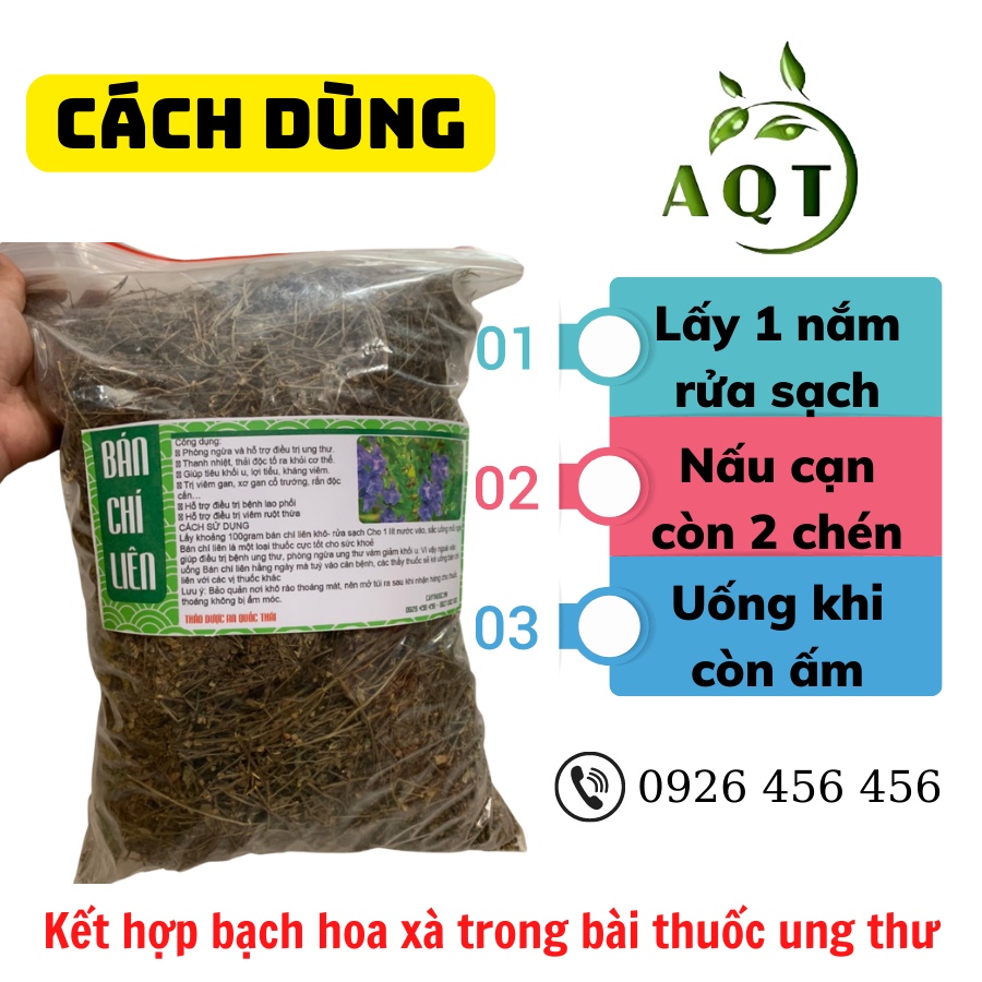 1kg Bán Chi Liên (Loại 1) Ngừa U Bướu, Hỗ Trợ Người Ung Thư