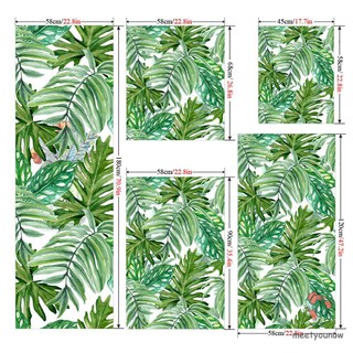 Giấy Dán Kính Mờ Họa Tiết Lá Cây